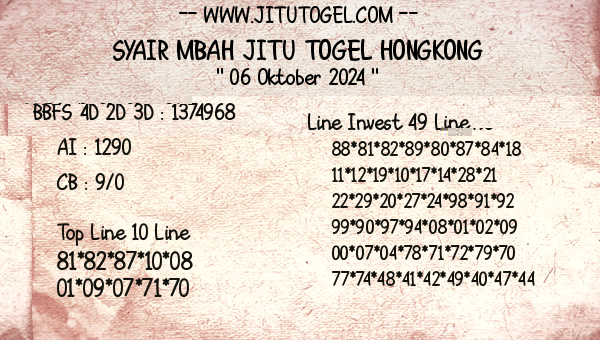 Prediksi Hongkong