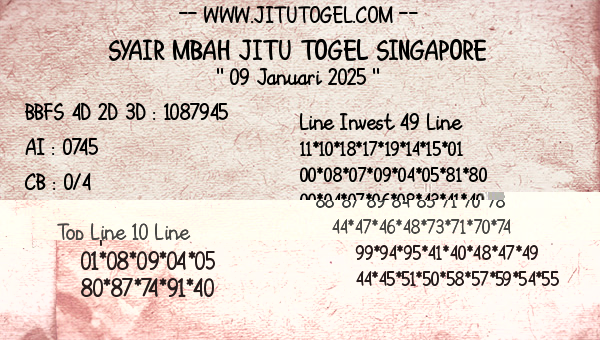 Prediksi Singapore