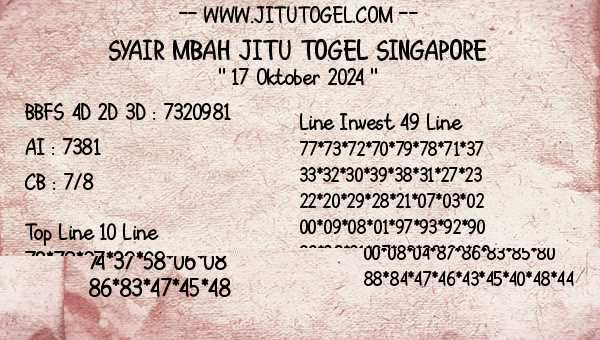 Prediksi Singapore