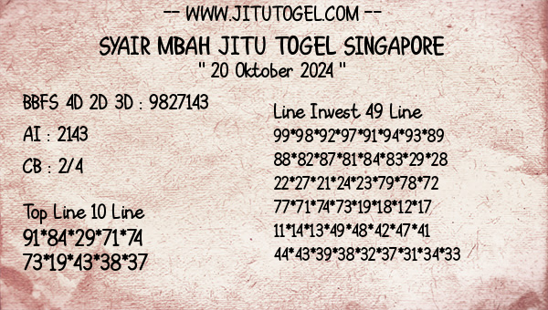 Prediksi Singapore