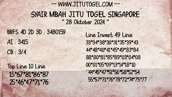 Prediksi Singapore