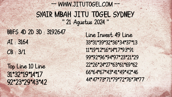 Prediksi Sydney